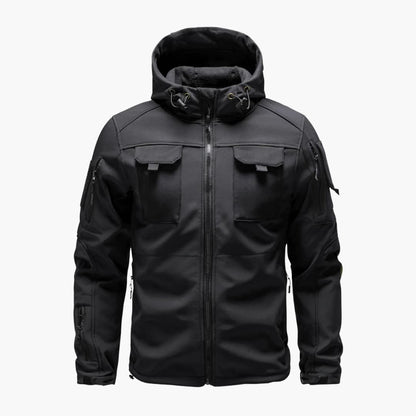 Elarova | Herren Softshelljacke mit Kapuze