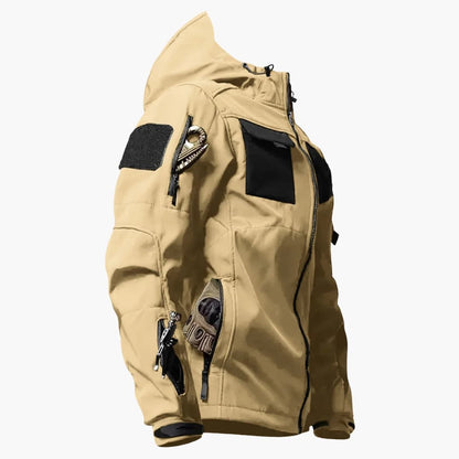 Elarova | Herren Softshelljacke mit Kapuze