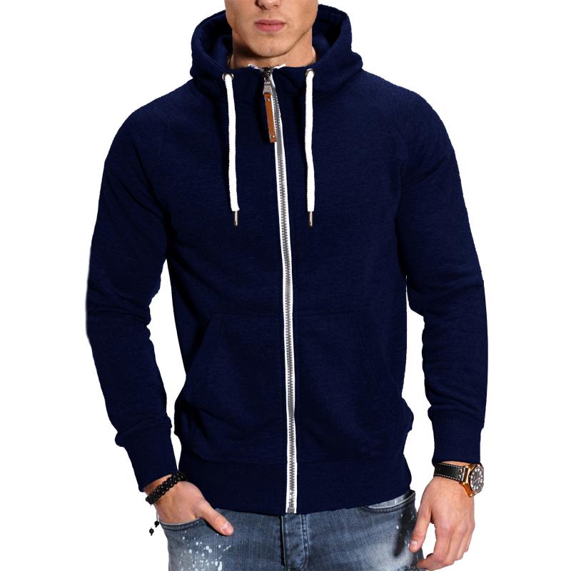 Elarova | Herren Sportjacke mit Kapuze und Reißverschluss
