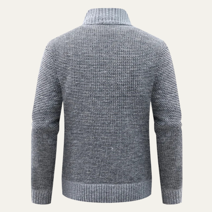 Elarova | Herren-Steppjacke aus Materialmix