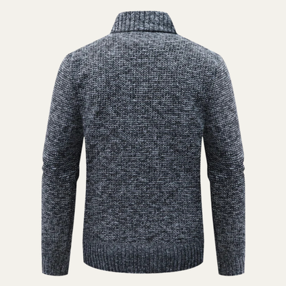 Elarova | Herren-Steppjacke aus Materialmix