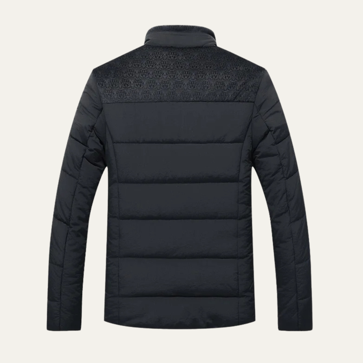 Elarova | Herren-Steppjacke mit Sherpa-Futter