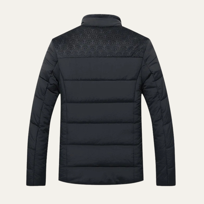 Elarova | Herren-Steppjacke mit Sherpa-Futter