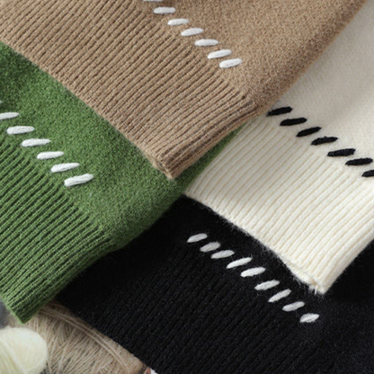 Elarova | Herren-Strickjacke – zum Knöpfen, weiche Wollmischung, lässige Winterkleidung