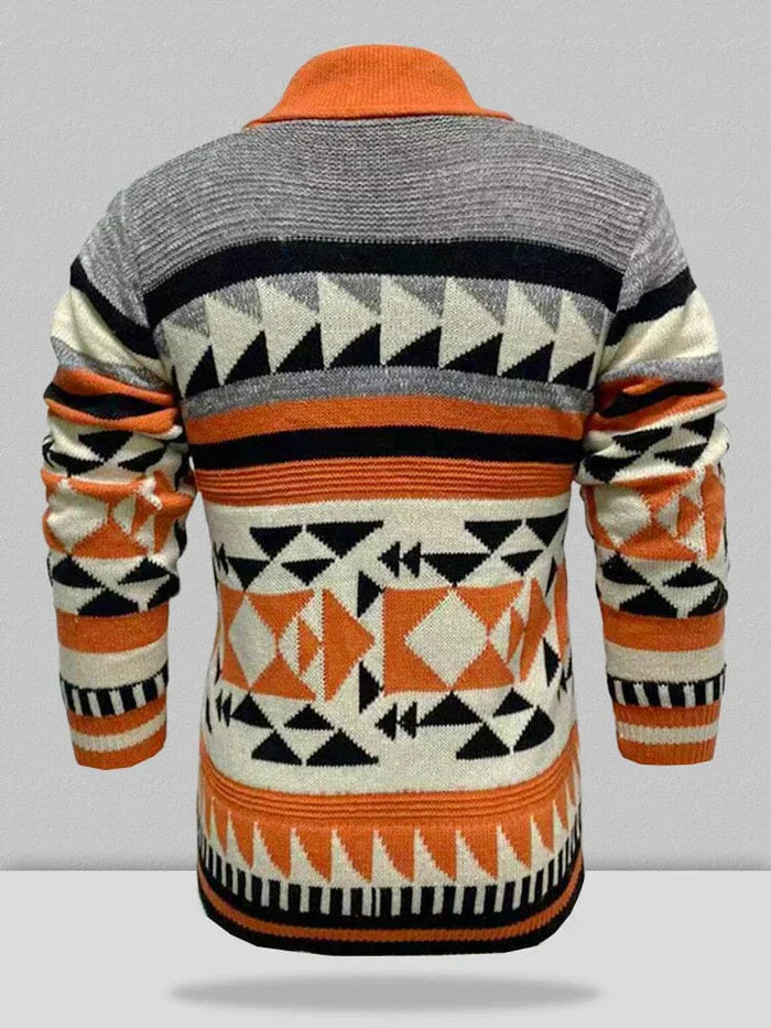 Elarova | Herren Strickmantel