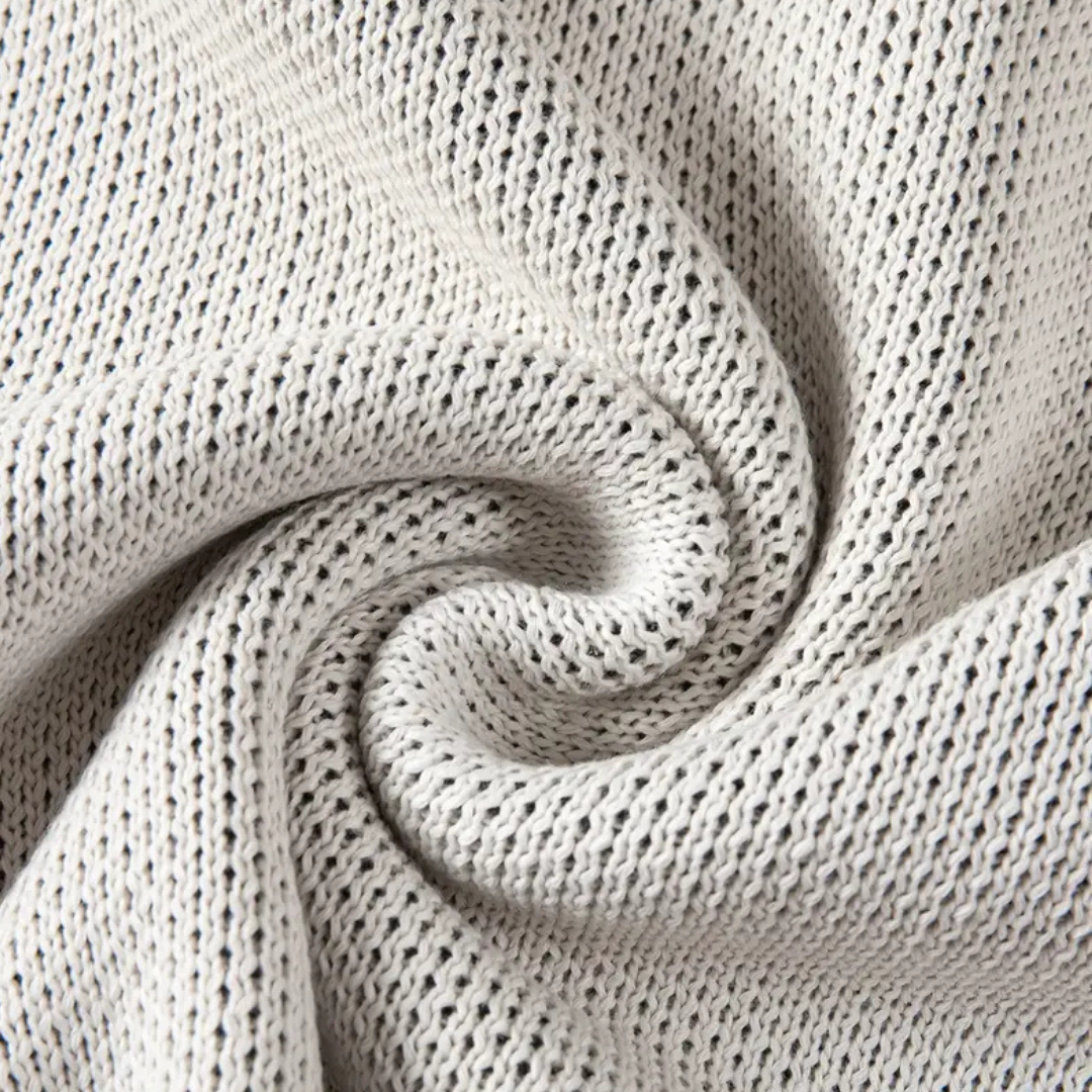 Elarova | Herren-Strickpullover mit Graffiti-Print