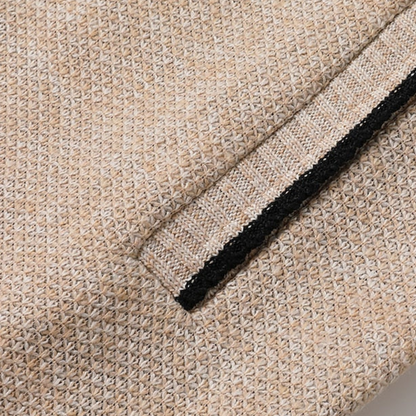 Elarova | Herren-Strickpullover mit Reißverschluss und Kragen