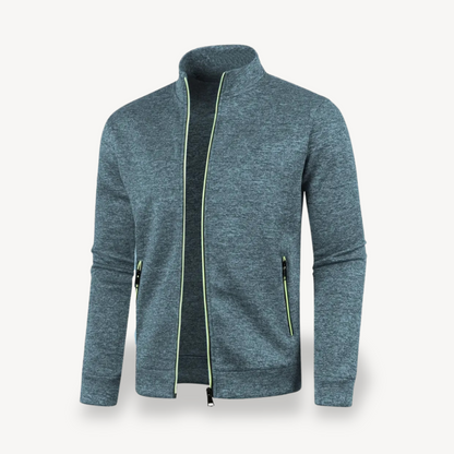 Elarova | Herren-Trainingsjacke mit Reißverschluss