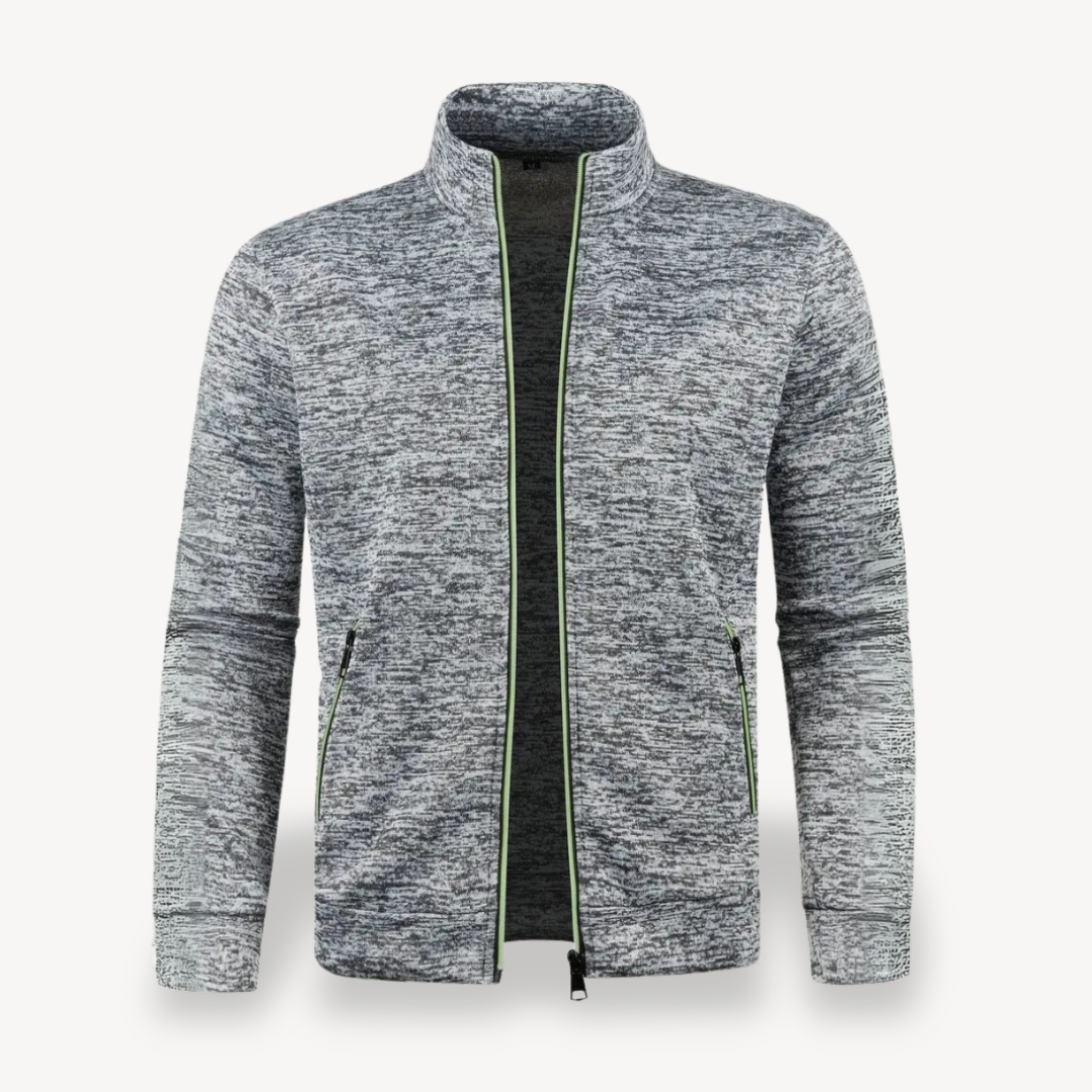 Elarova | Herren-Trainingsjacke mit Reißverschluss