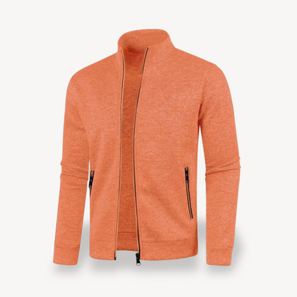 Elarova | Herren-Trainingsjacke mit Reißverschluss