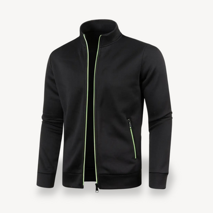 Elarova | Herren-Trainingsjacke mit Reißverschluss