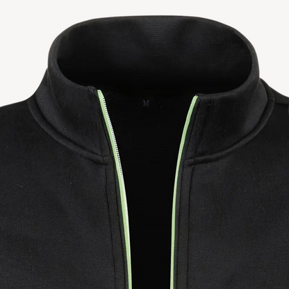 Elarova | Herren-Trainingsjacke mit Reißverschluss