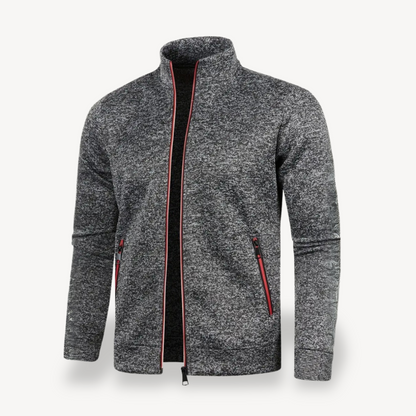 Elarova | Herren-Trainingsjacke mit Reißverschluss