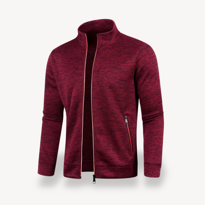 Elarova | Herren-Trainingsjacke mit Reißverschluss