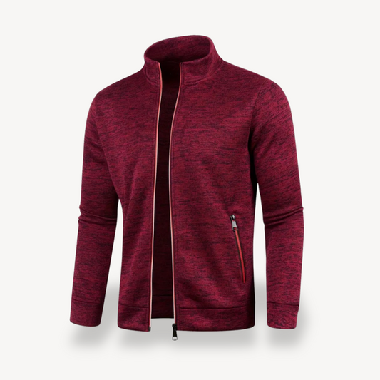 Elarova | Herren-Trainingsjacke mit Reißverschluss