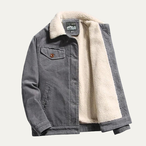 Elarova | Herren-Truckerjacke aus Cord