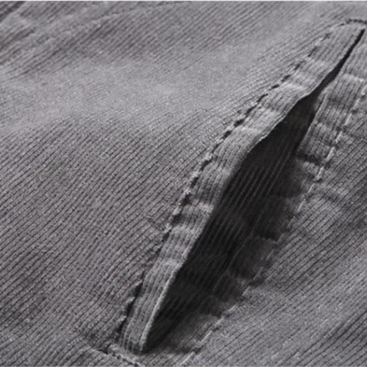 Elarova | Herren-Truckerjacke mit Kragen, Cord und Sherpa-Futter