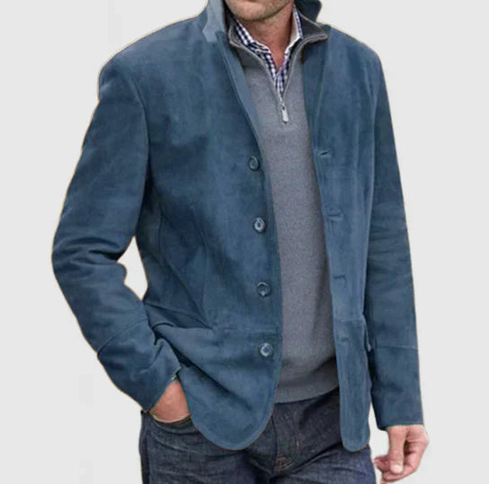 Elarova | Herren Vintage Button-Down-Jacke
