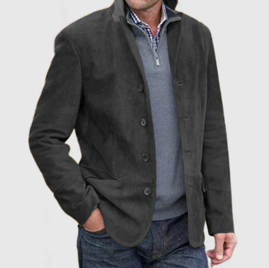 Elarova | Herren Vintage Button-Down-Jacke