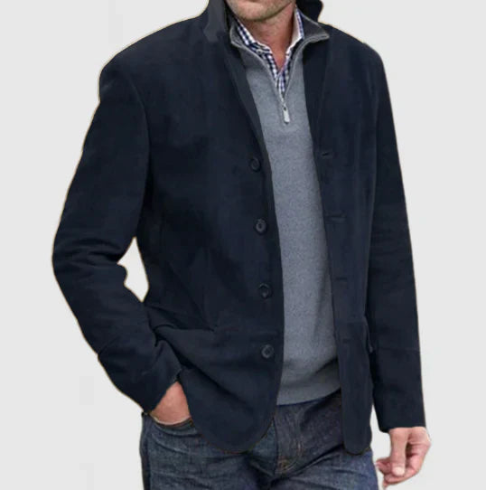 Elarova | Herren Vintage Button-Down-Jacke