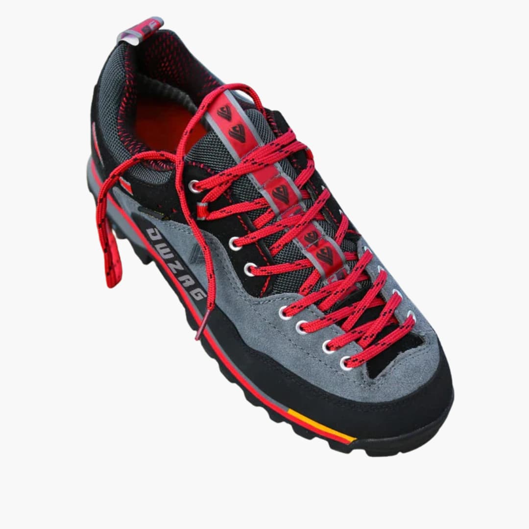 Elarova | Herren-Wanderschuhe mit Schnürverschluss und strukturierter Außensohle