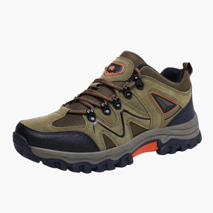 Elarova | Herren-Wanderschuhe mit Schnürverschluss und strukturierter Außensohle