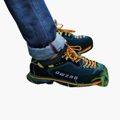 Elarova | Herren-Wanderschuhe mit Schnürverschluss und strukturierter Außensohle