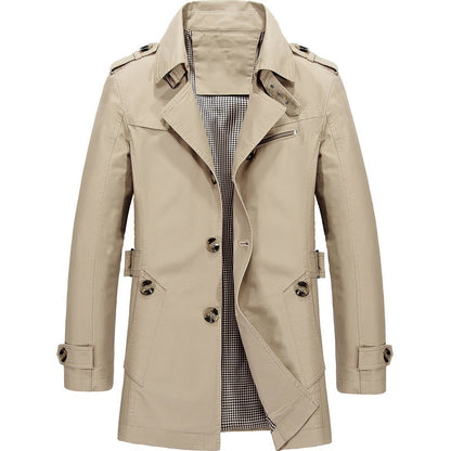 Elarova | Herren Windbreaker Mantel