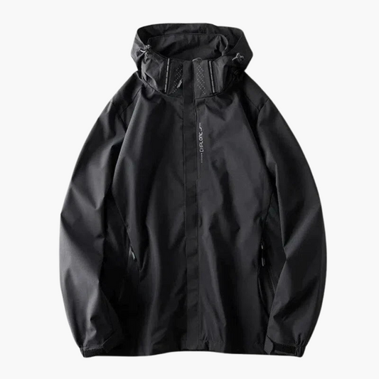 Elarova | Herren Windjacke mit Kapuze und Reißverschluss