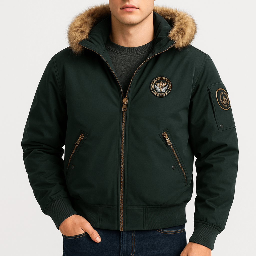 Elarova | Herren-Winter-Fleecejacke für Outdoor-Aktivitäten