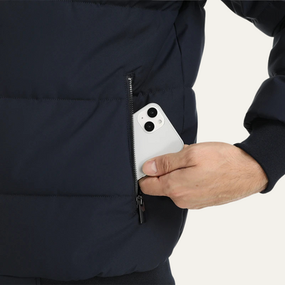 Elarova | Herren Winter Steppjacke Bomberjacke
