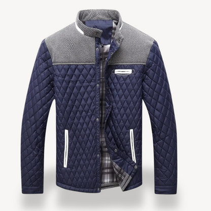 Elarova | Herren-Winterjacke mit Sherpa-Futter