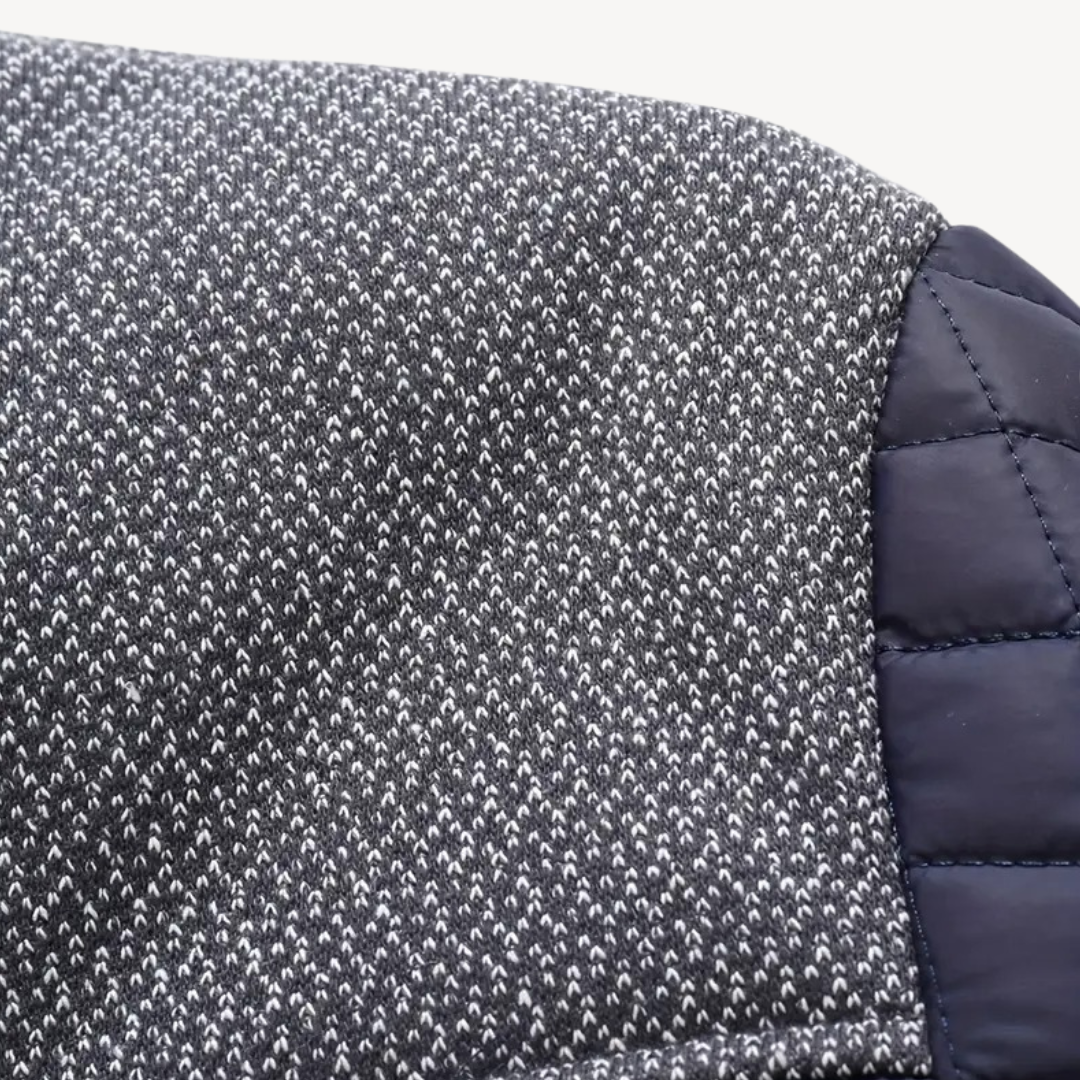 Elarova | Herren-Winterjacke mit Sherpa-Futter