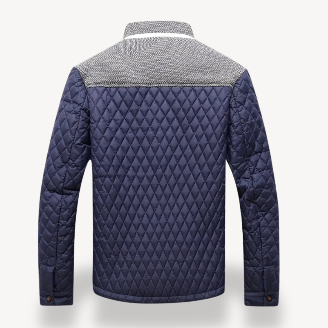 Elarova | Herren-Winterjacke mit Sherpa-Futter