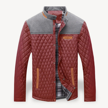 Elarova | Herren-Winterjacke mit Sherpa-Futter