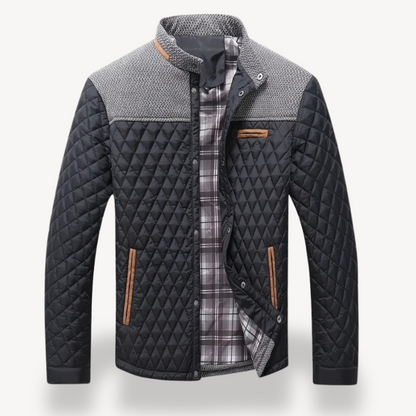 Elarova | Herren-Winterjacke mit Sherpa-Futter