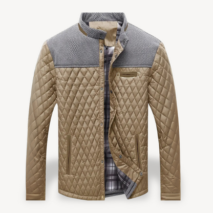 Elarova | Herren-Winterjacke mit Sherpa-Futter
