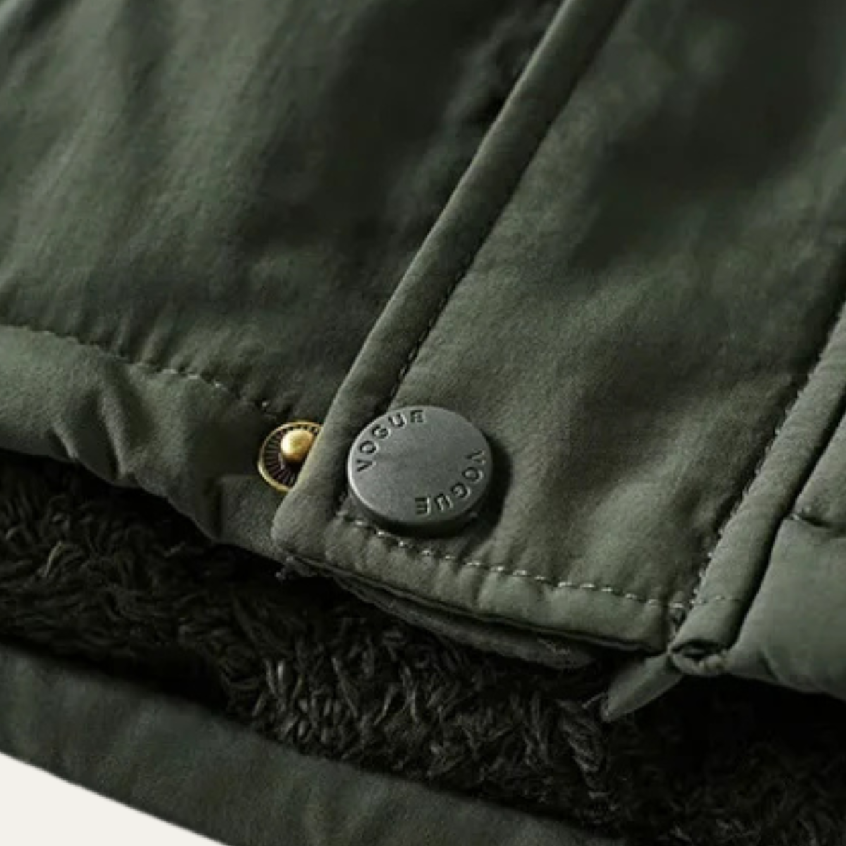 Elarova | Herren Winterparka mit Fleecefutter und Kapuze