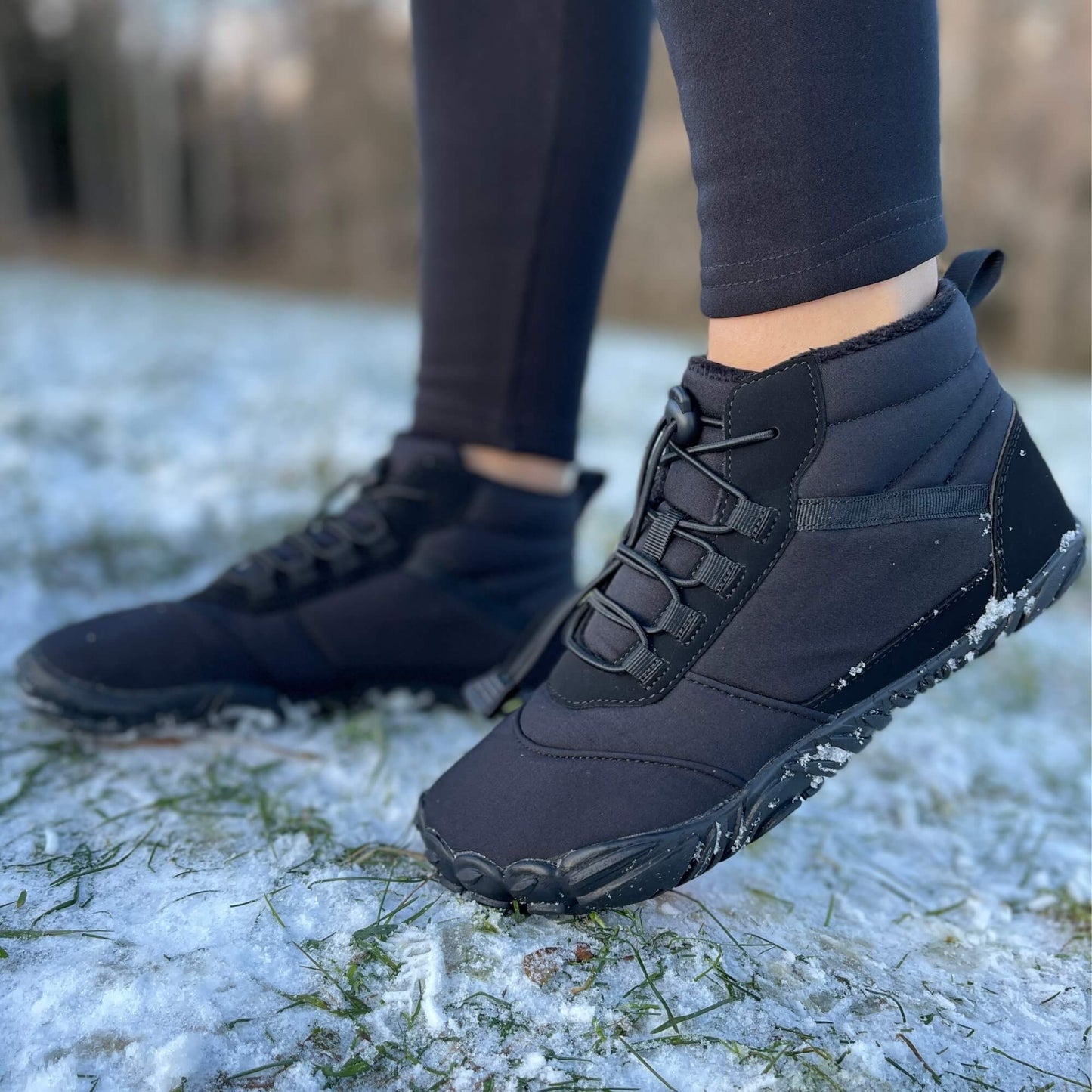 Elarova | Herren Winterschuhe Barfußdesign Wasserfest & Warm