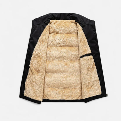 Elarova | Herren-Winterweste aus Lammwolle