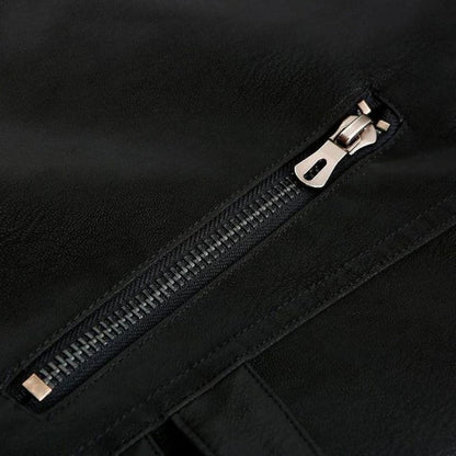 Elarova | Herren-Zip-Jacke mit gesteppten Ärmeln und Kontraststreifen