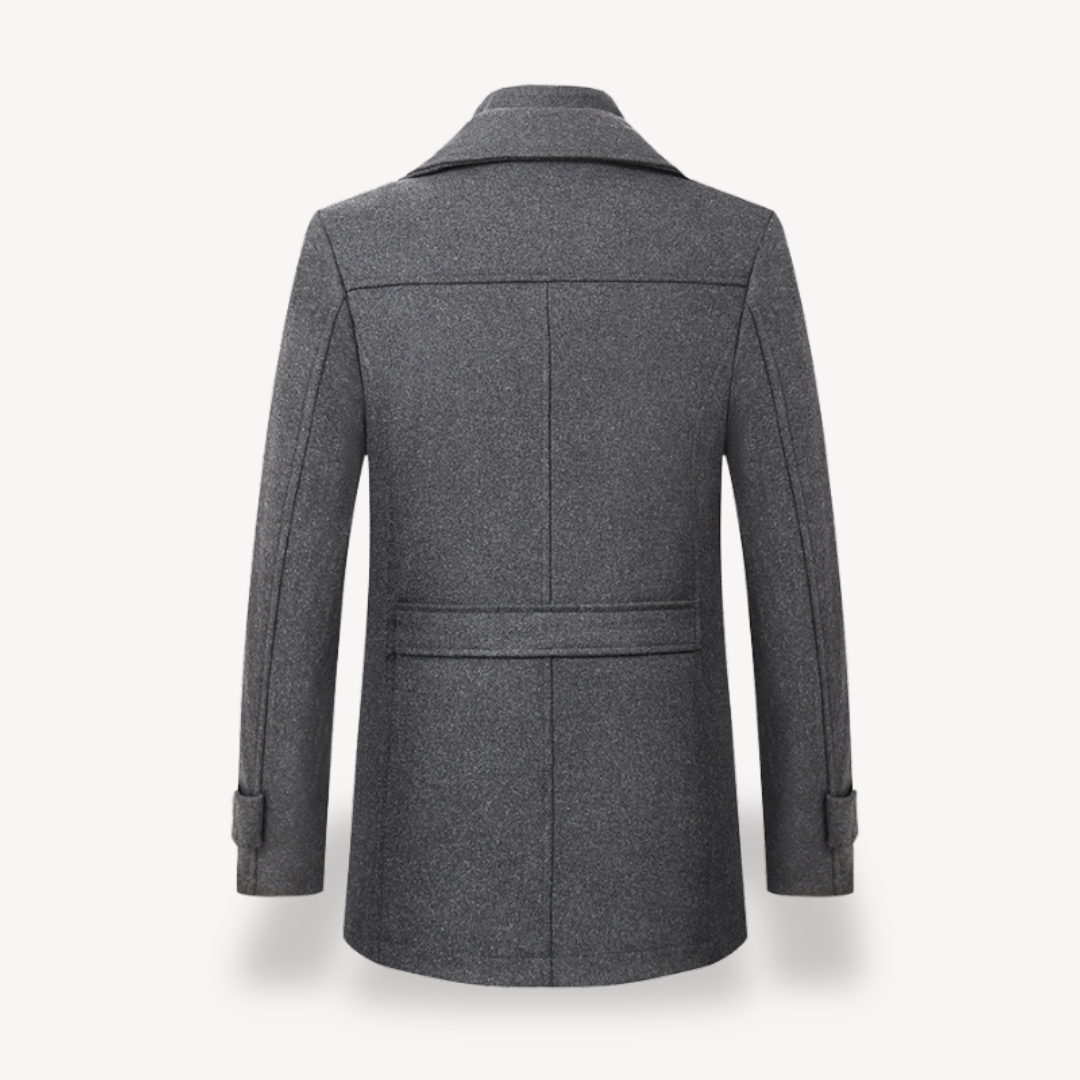 Elarova | HerrenPeacoat aus Wollmischung