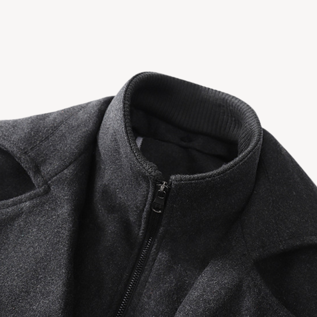 Elarova | HerrenPeacoat aus Wollmischung