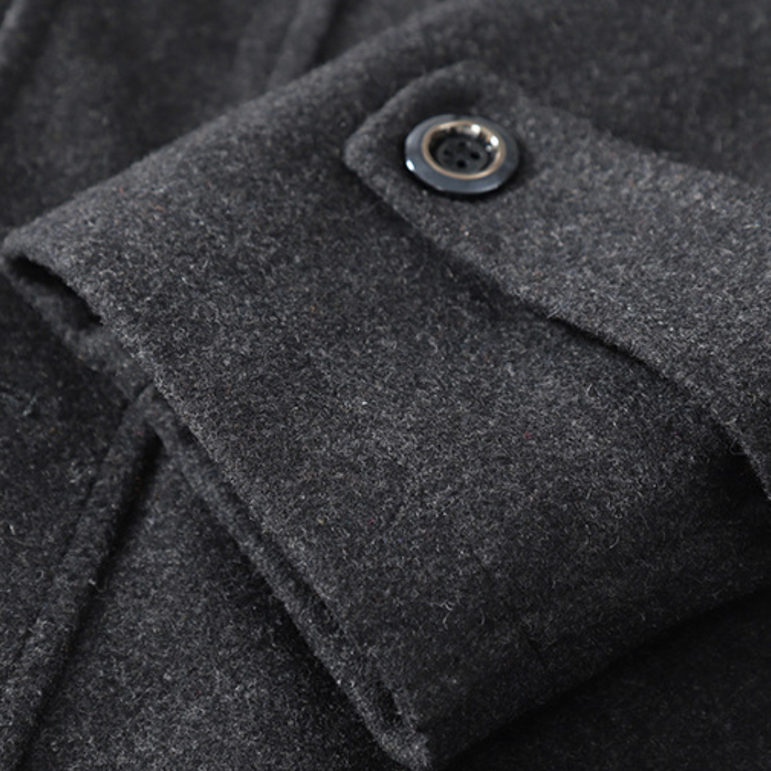 Elarova | HerrenPeacoat aus Wollmischung