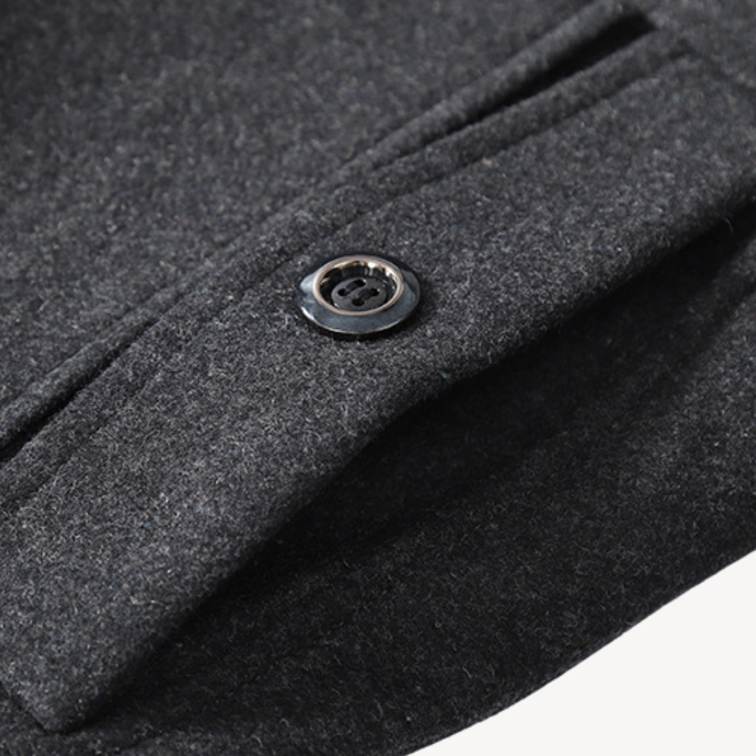 Elarova | HerrenPeacoat aus Wollmischung