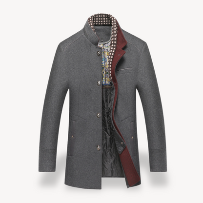 Elarova | Herrenjacke aus Wolle und Kaschmir