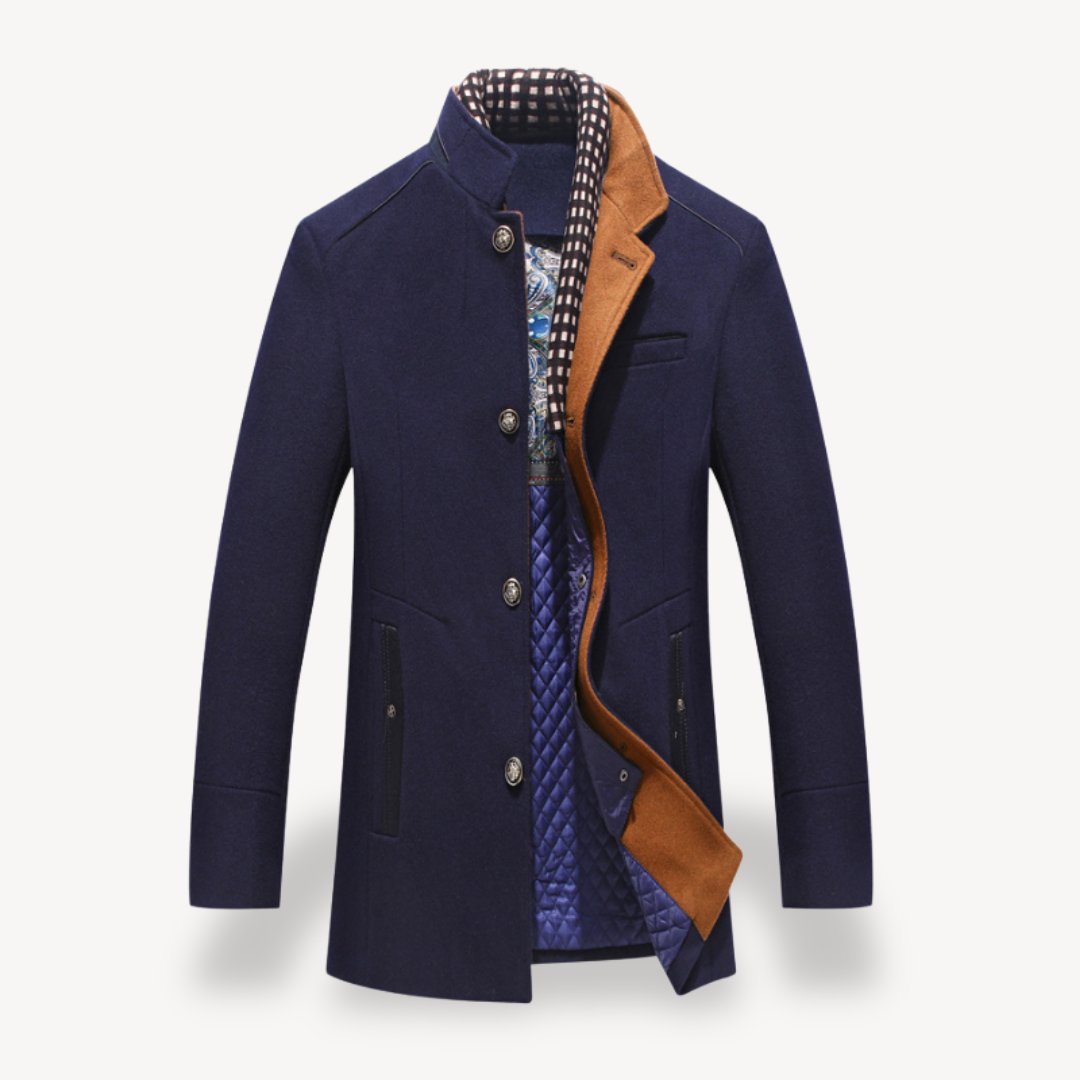 Elarova | Herrenjacke aus Wolle und Kaschmir