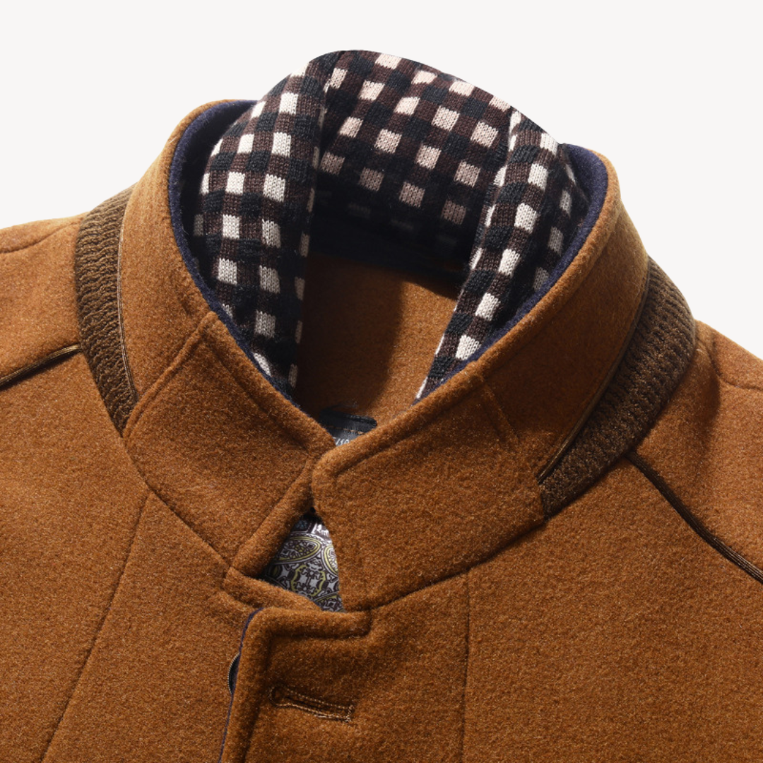Elarova | Herrenjacke aus Wolle und Kaschmir