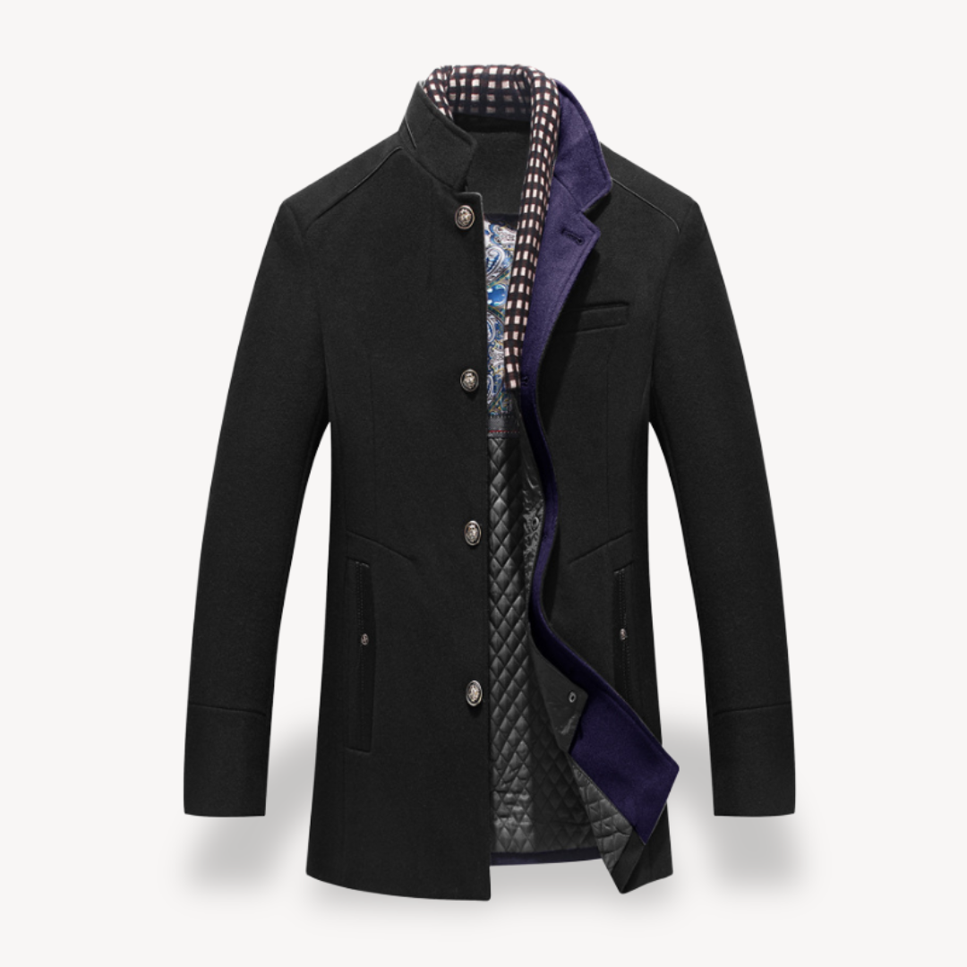 Elarova | Herrenjacke aus Wolle und Kaschmir