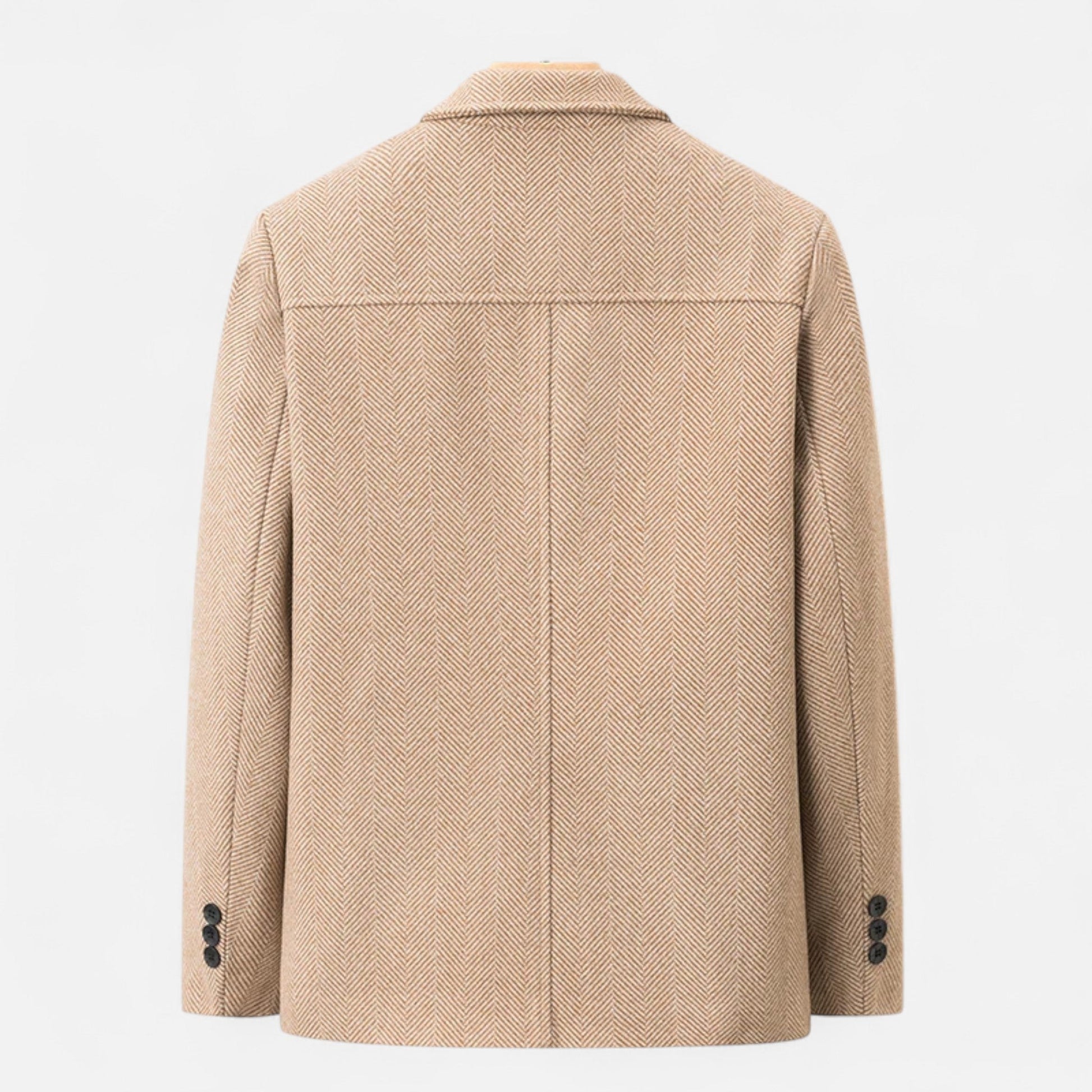 Elarova | Herrenjacke aus Wollmischung – Eleganz mit Business-Revers